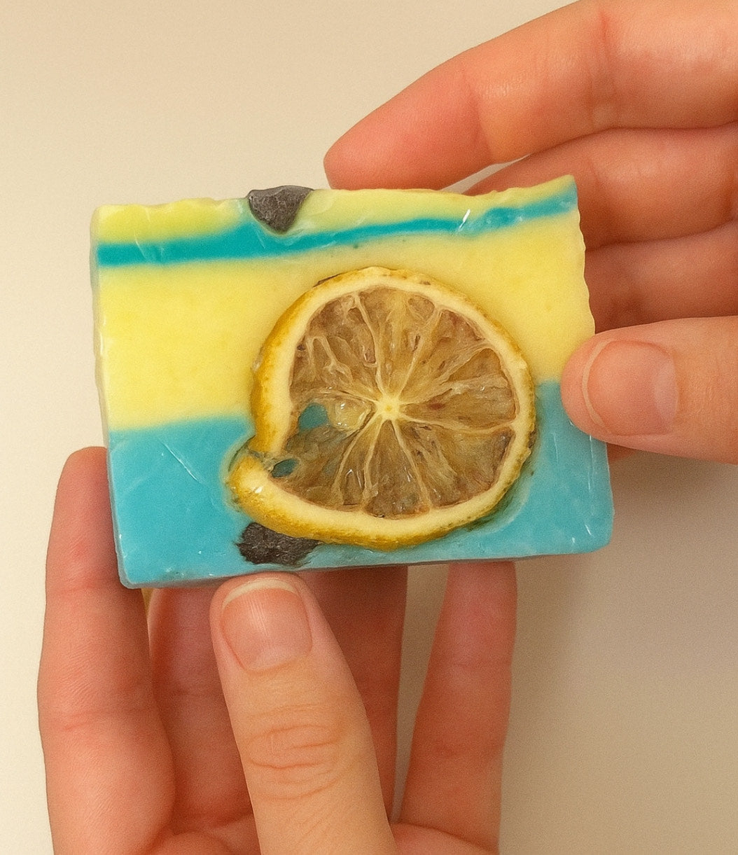 Lemon Blueberry Goat Milk Soap